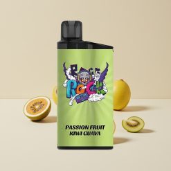 IGET Bar 3500 Pähkinä Kiivi Guava Disposable Vape 1400 mAh 1.2 Ohm Mesh Coil