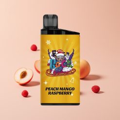 IGET Bar 3500 Puffs 1400mAh 1.2 Ohm Mesh Pehka Mango Vadelma