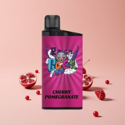 IGET Bar 3500 Puffs Disposable Vape Kirsikka Granaattiomina 1400 mAh 1.2 Ohm Mesh