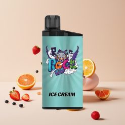 IGET Bar 3500 Puffs Disposablo Vape Jäätelö 41.3x21.3x94.5mm 1.2 Ohm Mesh 1400 mAh