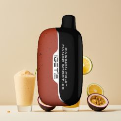 IGET Moon K5000 5000 Puffs PC Mesh 1.35 Ohm Passihedelmä Mango Smoothie 81.5 g 49.5x25.3x99.4 mm