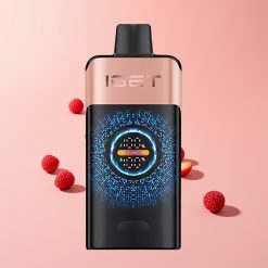 IGET ONE 12000 Puffs Disposable Vape Mansikka-Vadelma 2700mAh 0.6ohm Käyränäyttö
