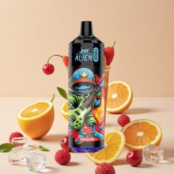 JNR Alien 10000 Puffs 850mAh 1.2Ω Mesh 20ml Type-C RGB Cola-Jää