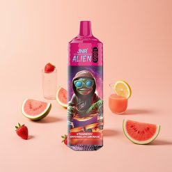 JNR Alien 10000 Puffs 850mAh 20ml Type-C RGB Mansikka-Arbuusi-Limonadi
