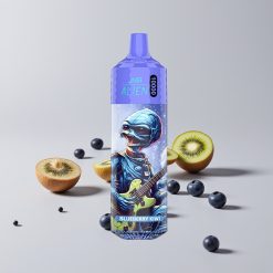 JNR Alien 10000 Puffs 850mAh 20ml Type-C RGB Mustikka-Kiivi