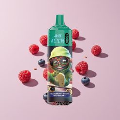 JNR Alien 10000 Puffs 850mAh 20ml Type-C RGB Mustikkahappovadelma