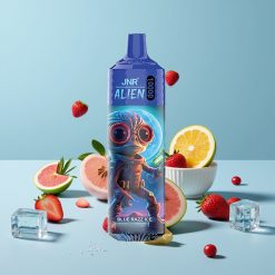 JNR Alien 10000 Puffs 850mAh Type-C RGB Sininen Vadelma Jää