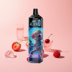 JNR Alien 10000 Puffs Disposable Vape Mansikka-Vadelma-Kirsikka-Jää 850mAh 20ml Type-C RGB