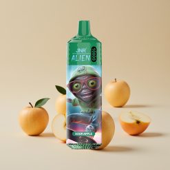 JNR Alien 10000 Puffs Häkäomenan Disposable Vape 850mAh 1.2Ohm Mesh 20ml Type-C RGB