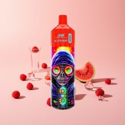 JNR Alien Max 18000 Puffs Älykäs LED-näyttö Kaksoishäkkäämällä Vadelma-Arbuusi-Jää