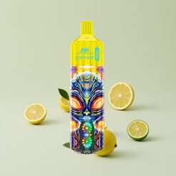 JNR Alien Max 18000 Puffs Älykäs LED-näyttö Kaksoishäkkikela Type-C Sitruuna & Lime