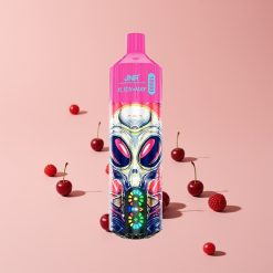 JNR Alien Max 18000 Puffs Älykäs Näyttö Kaksoiskäämitys Kirsikka-Marja 28ml Type-C