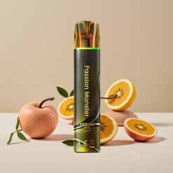 JNR Black&Golden 800 Puffs 550mAh 2ml TPD Passiomonster Disposable Vape