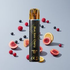 JNR Black&Golden 800 Puffs 550mAh 2ml TPD Sininen Vadelma Kirsikka Hävikki Vape