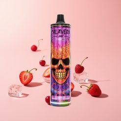 JNR Calavera 11000 Puffs Type-C 850mAh 21ml 1.0ohm Mesh Mansikka Vadelma Kirsikka Jää