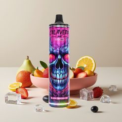 JNR Calavera 11000 Puffs Type-C 850mAh 21ml 1.0ohm Musta Lohikäärmé Jää