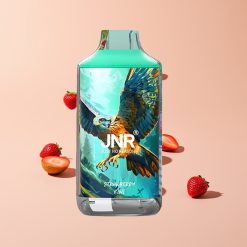 JNR Falcon 16000 Puffs 850mAh 22ml Kaksoishäkkäkelkkakäämä Type-C & Lightning Mäntymarja-Kiivi