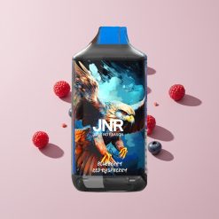 JNR Falcon 16000 Puffs 850mAh 22ml Kaksoishäkkikela Type C & Lightning Mustikka Punainen Vadelma