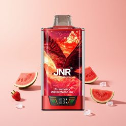 JNR Falcon Pro 28000 30ml 950mAh 5% Nikotiini Möykky-Meloni-Jää USB-C Näyttö Kaksoishäkkää