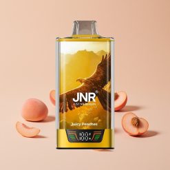 JNR Falcon Pro 28000 Näyttö Dual Mesh MTL Maukkaat Persikat 30ml 5% USB-C