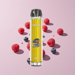 JNR Gold380 6000 Puffs 1500mAh 1.0ohm Mesh 13ml Käytöstä Poistettava Vape Mustikka Happo Vadelma