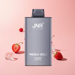 JNR Mega Box 25000 Puff Disposable Vape Mansikka Vadelma Kirsikka Jää 30ml 850mAh Type-C