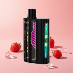 JNR Radiance 31000 Pannua Disposable Vape MANSIKKAJÄÄ 28ml 950mAh 2% Nikotiinia