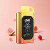 JNR Shisha Hookah Box 20500 Puffs Disposablo Vape Vesimeloni Mansikka Purukumi HD-näyttö 1000mAh 25ml Type-C Kaksoisverkko