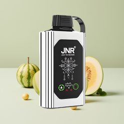 JNR Shisha Hookah Box 20500 Puffs HD Näyttö 1000mAh 25ml Dual Mesh Coil Type-C Kaksois Melon Mint