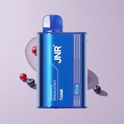 JNR Tank 10000 Pärinä Yksinkertainen Vape Mustikkaviinimarja Säädettävä ilmavirta Digitaalinäyttö Kaksoishäkkikela