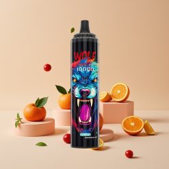 JNR Wolf Niplo 10000 Puffs 20ml 650mAh Type-C Vimto-imele Disposable Vape